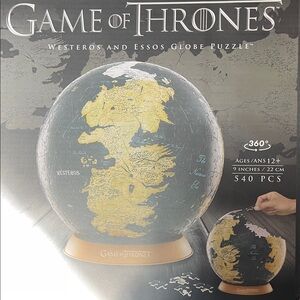 Game of Thrones Globe Puzzle
